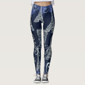 Eiffeltoren Leggings (Voorkant)