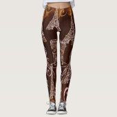 Eiffeltoren Leggings (Voorkant)