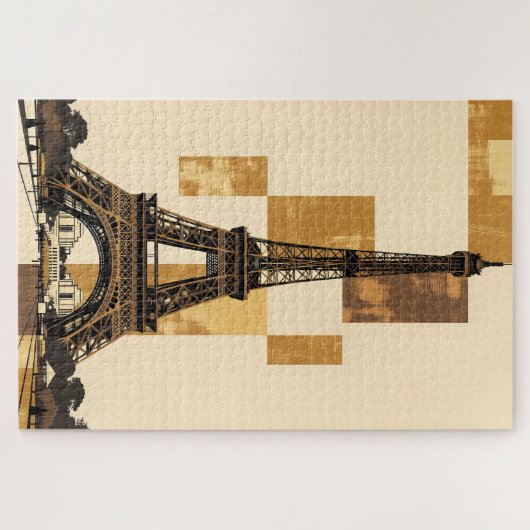 Eiffeltoren Legpuzzel (Horizontaal)