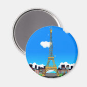 Eiffeltoren Magneet (Voorkant / Achterkant)