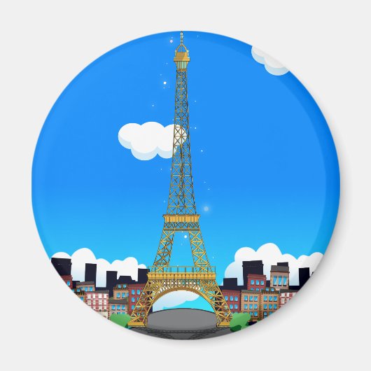 Eiffeltoren Magneet (Voorkant)