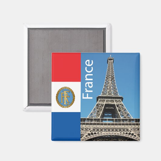 Eiffeltoren Magneet (Voorkant / Achterkant)