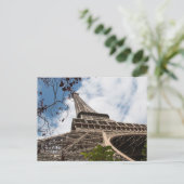 Eiffeltoren Majesteit: Parijs van beneden Briefkaart (Staand voorkant)