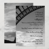 Eiffeltoren Menukaarten Menu (Voorkant / Achterkant)