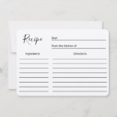  Eiffeltoren met roze bloemen Ontvangkaart Kaart (Achterkant)