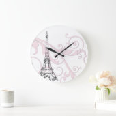 Eiffeltoren met schuifwiel grote klok (Huis)
