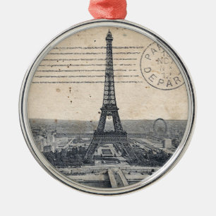 Eiffeltoren Metalen Ornament