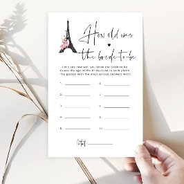 Eiffeltoren minimalistisch waar waren we bruids sp