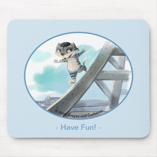 Eiffeltoren Mousepad - Leuk Muismat (Voorkant)