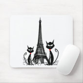 eiffeltoren mousepad muismat (Met muis)