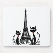 eiffeltoren mousepad muismat (Voorkant)