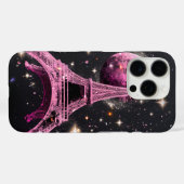 Eiffeltoren Nacht Maan Case-Mate iPhone Case (Achterkant (horizontaal))