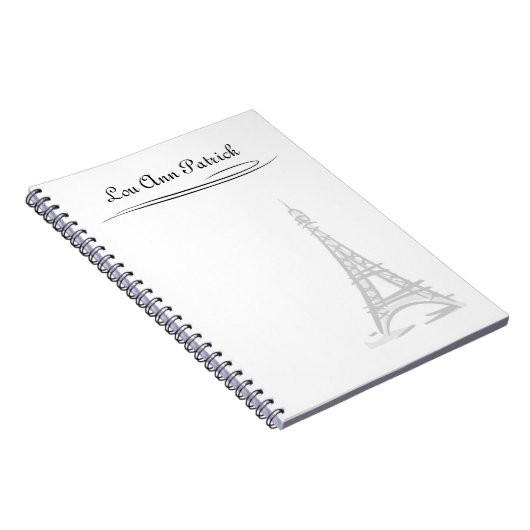 Eiffeltoren Notitieboek (Rechterzijde)