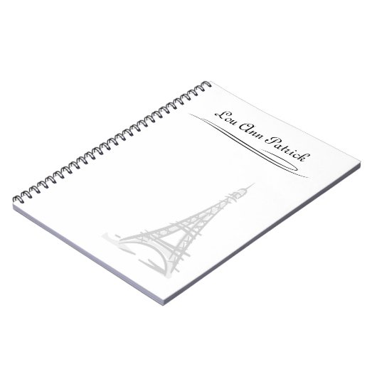 Eiffeltoren Notitieboek (Linkerzijde)