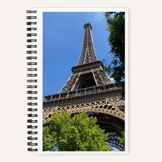 Eiffeltoren Notitieboek (hard Hoesje) (Voorkant)