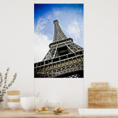 Eiffeltoren omhuld Afbeelding Poster (Keuken)