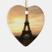 Eiffeltoren op zonsopgang van de Trocadero Keramisch Ornament (Rechts)