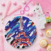 Eiffeltoren Papieren Bordje (Feest)
