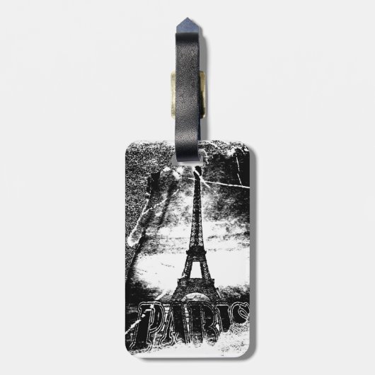  Eiffeltoren Parijs 2 Bagagelabel (Achterkant verticaal)