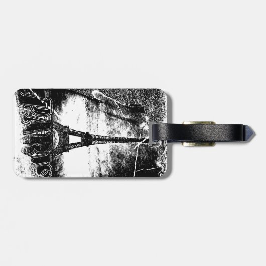  Eiffeltoren Parijs 2 Bagagelabel (Achterkant horizontaal)