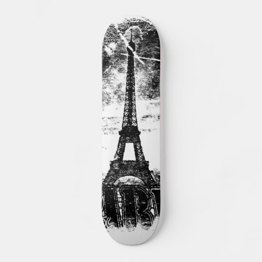 Eiffeltoren Parijs 2 Persoonlijk Skateboard (Voorkant)