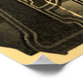  Eiffeltoren Parijs #2 Poster (Hoek)