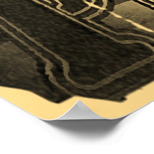  Eiffeltoren Parijs #2 Poster (Hoek)