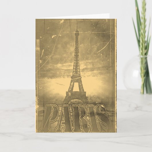 Eiffeltoren Parijs #3 - Wenskaarten Kaart (Voorkant)