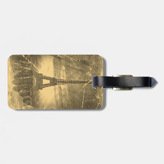  Eiffeltoren Parijs Bagagelabel (Achterkant horizontaal)