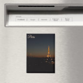 Eiffeltoren Parijs bij zonsondergang Magneet (Insitu (Vaatwasser))
