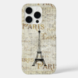 Eiffeltoren Parijs  Briefkaart Design iPhone 16 Pro Hoesje