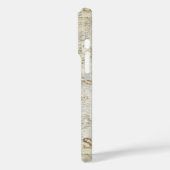 Eiffeltoren Parijs  Briefkaart Design Case-Mate iPhone Case (Achterkant / Links)