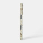 Eiffeltoren Parijs Briefkaart Design iPhone Hoesje (Rechterkant)
