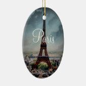 Eiffeltoren Parijs Briefkaart Keramisch Ornament (Rechts)