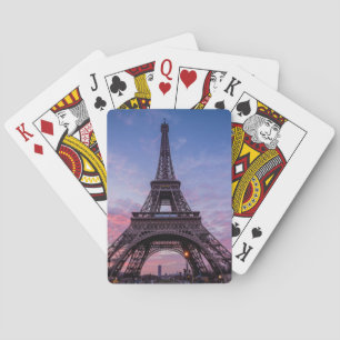 Eiffeltoren Parijs Foto Pokerkaarten