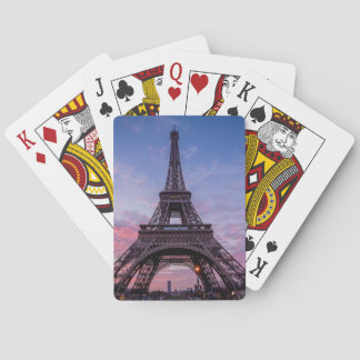 Eiffeltoren Parijs Foto Pokerkaarten