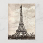Eiffeltoren Parijs Frankrijk 1889 Briefkaart (Voorkant)