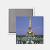 Eiffeltoren, Parijs, Frankrijk 2 Magneet (Voorkant / Achterkant)
