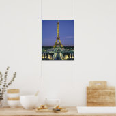 Eiffeltoren, Parijs, Frankrijk 2 Poster (Keuken)