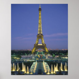 Eiffeltoren, Parijs, Frankrijk 2 Poster