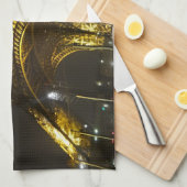 Eiffeltoren. Parijs. Frankrijk. Apron Theedoek (Quarter Fold)