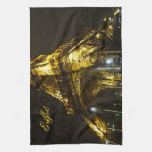 Eiffeltoren. Parijs. Frankrijk. Apron Theedoek (Verticaal)