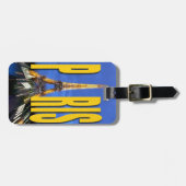 Eiffeltoren Parijs Frankrijk Bagagelabel (Voorkant horizontaal)