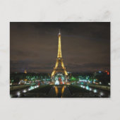 Eiffeltoren. Parijs, Frankrijk Briefkaart (Voorkant)