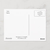 Eiffeltoren. Parijs, Frankrijk Briefkaart (Achterkant)