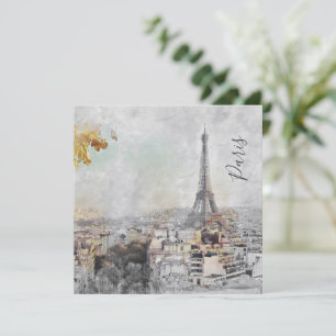 Eiffeltoren. Parijs, Frankrijk Briefkaart