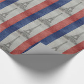 Eiffeltoren, Parijs Frankrijk Cadeaupapier (Hoek)