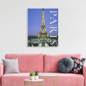 Eiffeltoren | Parijs, Frankrijk Canvas Afdruk (Insitu (Woonkamer))