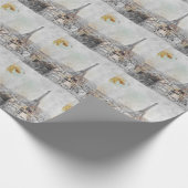 Eiffeltoren. Parijs, Frankrijk Classic Cadeaupapier (Hoek)