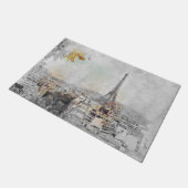 Eiffeltoren Parijs Frankrijk Doormat | iconisch la Deurmat (Schuin)